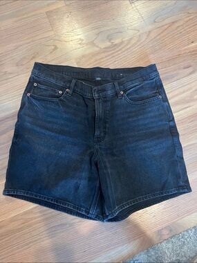 American Eagle Outfitters Black Denim Shorts